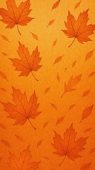 Autumn leaves falling gracefully.