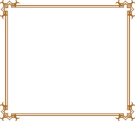 frame with gold ornament frame with ornament frame with golden leaves Golden Rectangle, Corner, Certificate, Border, Pattern, Line, Photo, Wedding, Invitation, Background, Thai, Islamic,	
