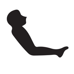 silhouette of a woman