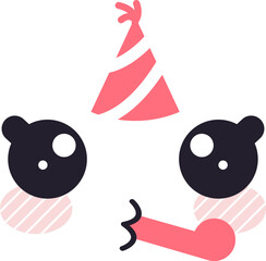 Cute anime and manga face gesture feelings drawing