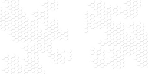Background with hexagons . Abstract background with lines . white texture background . white and hexagon abstract background. white paper texture and futuristic business .	