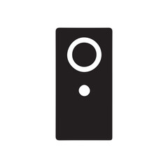 speakers isolated on white