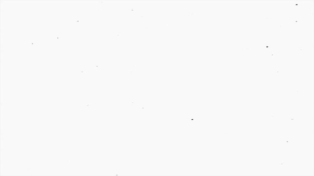 White Dust and Scratch Texture Animation