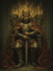 vintage vintage style deck of tarot cards. magical predictions of the future, mysterious characters.	