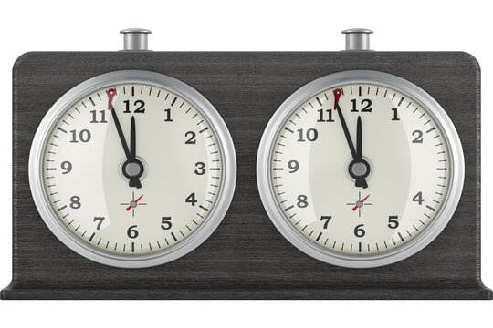 Analog chess clock