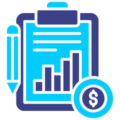 Financial Reporting Icon