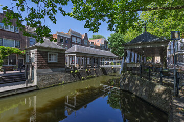 Fototapeta premium A unique canal view 