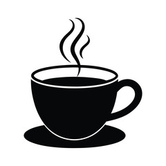 drinks clipart of hot green tea cup with steam 