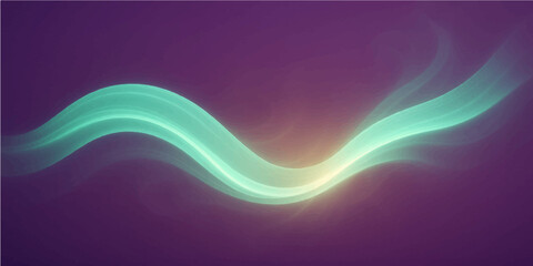 Abstract colorful wave background with flowing curves and vibrant light in blue pink and purple tones