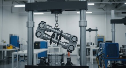 Precision equipment demonstrating advanced materials testing, industrial research and engineering