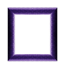 Picture frame isolated on white background