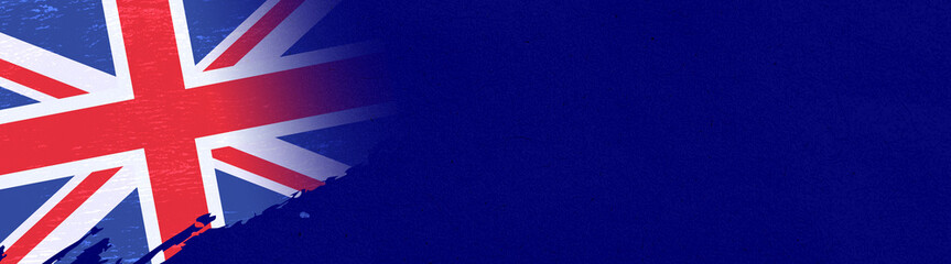 united kingdom flag Banner, background