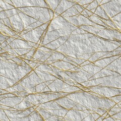 Intricate grey handmade paper texture with fine strands, perfect for artistic backgrounds