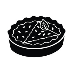 lunch clipart of quiche with spinach and cheese