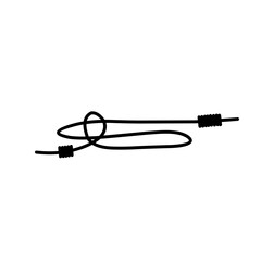simple rope tie icon