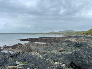 Fototapeta premium coastal landscape with rocks