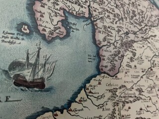 old map of the world