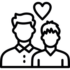 Father And Son Icon