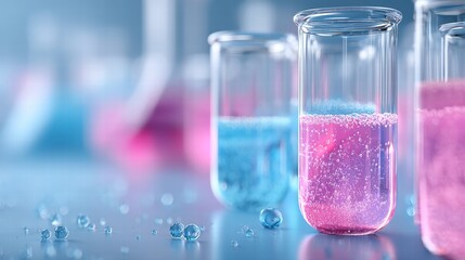 Scientific concept of peptide therapy targeting skin collagen synthesis and care