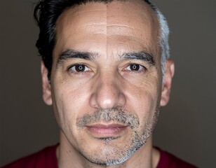 Exploring the Contrast Between Youthful Appearance and Mature Looks in Facial Features