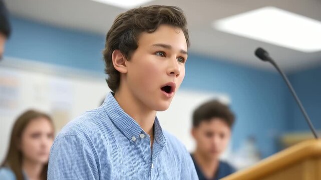 High school debate team hones skills for upcoming regional contest.