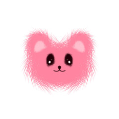 red heart with a heart