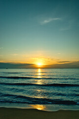 Obraz premium Sonasea Beach, Phu Quoc, Vietnam - November 26th 2024: Coastal Resort Scenery of Phu Quoc Island in Vietnam,. A Tropical Tourism Destination for Summer Vacation in Southeast Asia. On a hot sunny day.