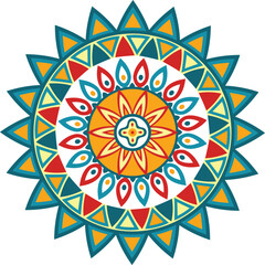 vector illustration of mandala design