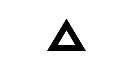 Triangle Pointing Upwards Icon: Geometry, Stability, and Progress