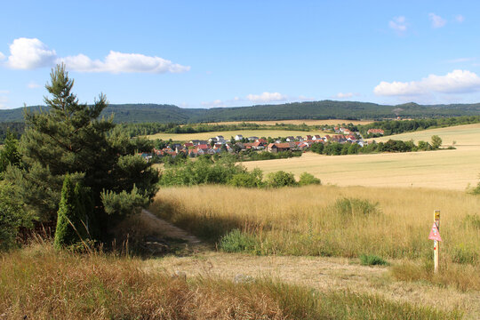 Landschaft bei Timmenrode, Harz