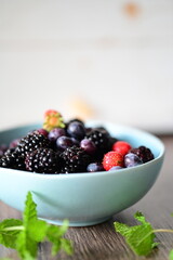 berries in a bowl