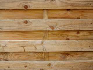 a solid wooden privacy fence. Suitable for background or texture. Copyspace