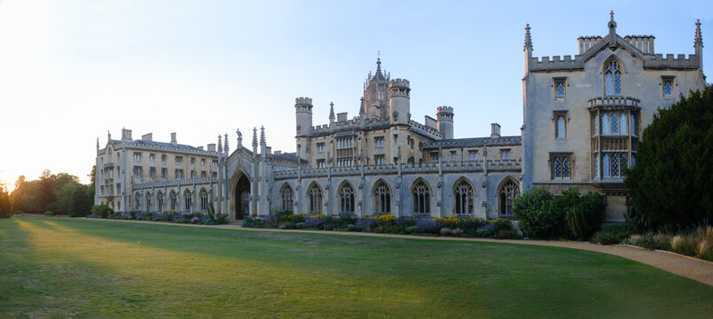 Elite English University College At Sunset - Powered by Adobe