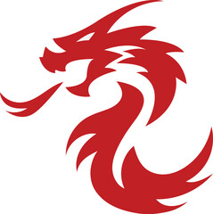 Dragon vector logo