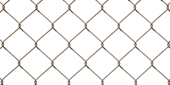 Close-up of chain link fence texture, ideal for security, industrial design, and background elements