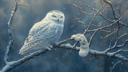 great horned owl in flight