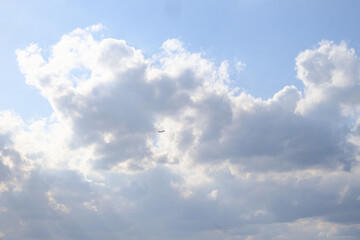 Obraz premium 白い雲