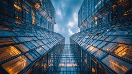 A breathtaking perspective of a vast server room, showcasing rows of powerful computer servers humming with digital energy, creating a mesmerizing technological landscape.