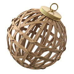 Christmas Ball Icon Element 3D Render for Composition Transparent PNG Bola de natal Ícone Elemento 3D Render para Composição PNG Transparente