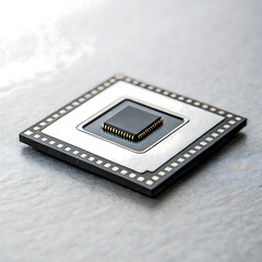 High-tech processor chip showcasing cutting-edge technology and innovation for modern devices
