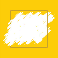 Brush frame background design