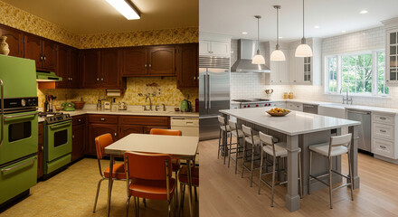 Kitchen Before and After