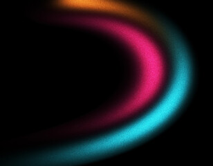Grainy abstract background with orange black gradient, noise texture banner and poster cover layout design
