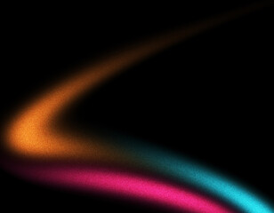 Pink orange gradient background with grainy noise, smooth glow texture banner for poster and cover layout