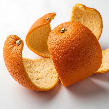  white Orange peel 