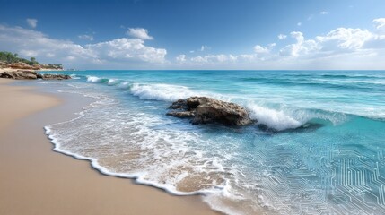 Exploring the Digital Ocean of AI Innovation: Waves of Technological Transformation and Future Impact