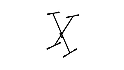 Adjustable Keyboard Stand Folding