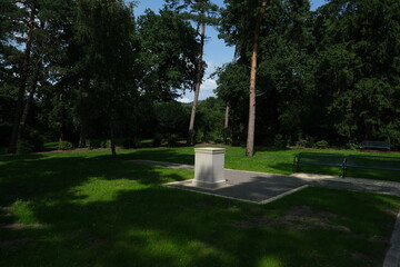 Waldfriedhof Sennefriedhof in der Natur in Bielefeld