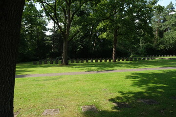 Waldfriedhof Sennefriedhof in der Natur in Bielefeld