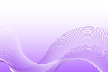 紫の波形ライン　アブストラクト背景01